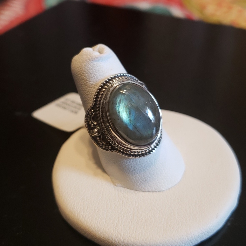 BNWT Labradorite Sterling Silver Ring